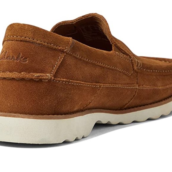 Clarks Durleigh Edge Cognac Suede main image 4